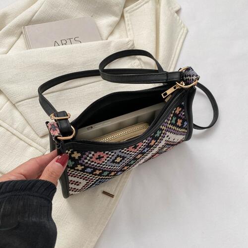 Printed Crossbody Bag BLUE ZONE PLANET