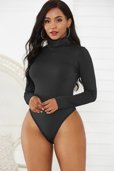 Blue Zone Planet | Turtleneck Long Sleeve Bodysuit BLUE ZONE PLANET