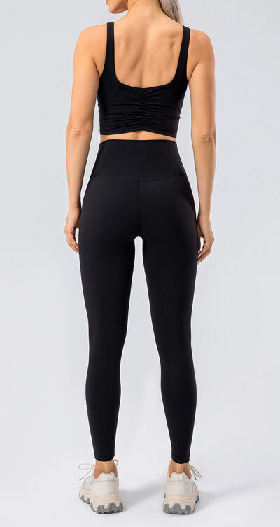 Blue Zone Planet | High Waist Active Leggings BLUE ZONE PLANET