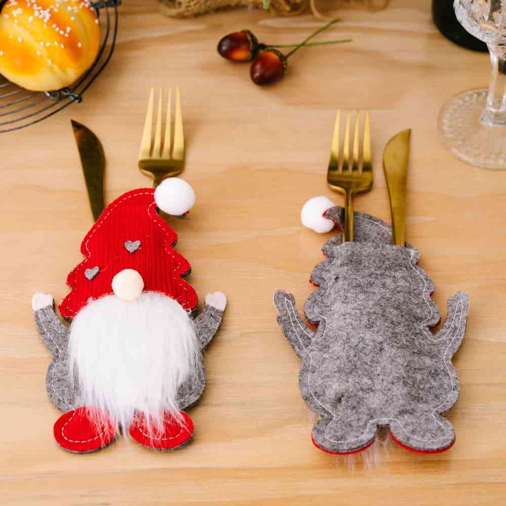 Blue Zone Planet | 3-Piece Faceless Gnome Cutlery Holders BLUE ZONE PLANET