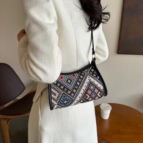 Printed Crossbody Bag BLUE ZONE PLANET