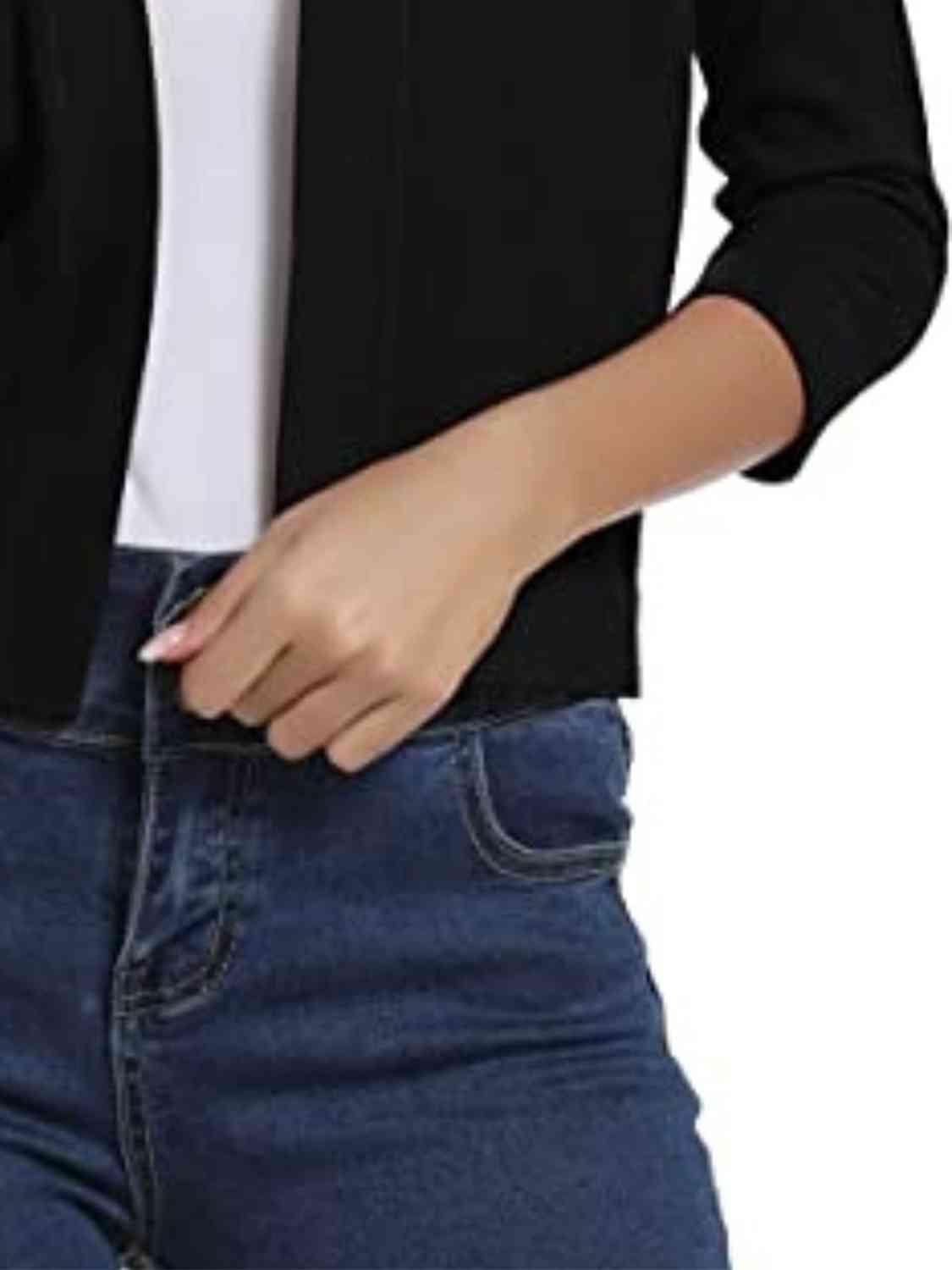 Open Front Cardigan BLUE ZONE PLANET