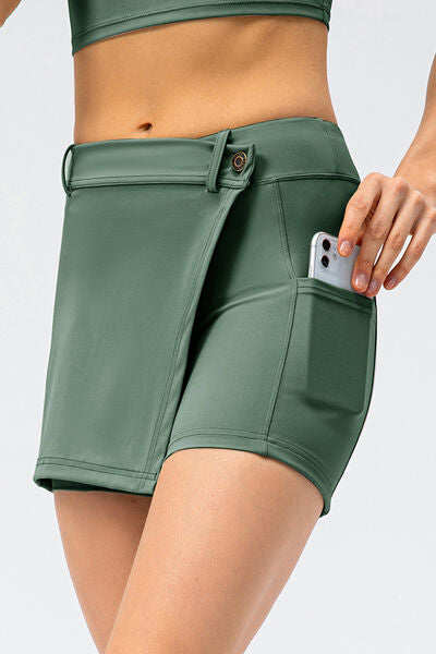 Blue Zone Planet | Pocketed Active Skort BLUE ZONE PLANET