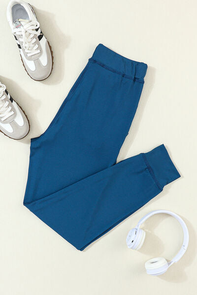 Drawstring Joggers with Pockets BLUE ZONE PLANET