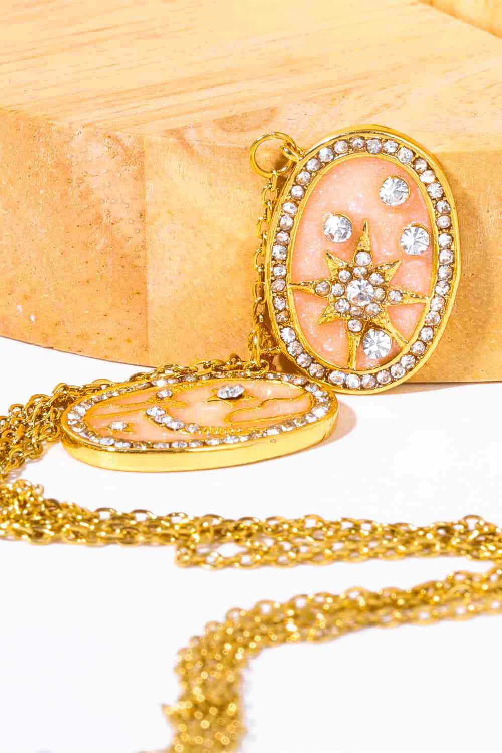 Blue Zone Planet |  Stars in the Plate Pendant Copper Necklace BLUE ZONE PLANET