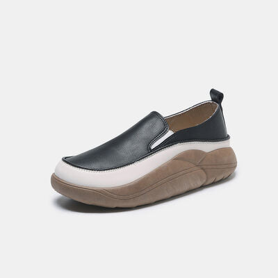Blue Zone Planet |  Chunky Slip On Shoes BLUE ZONE PLANET