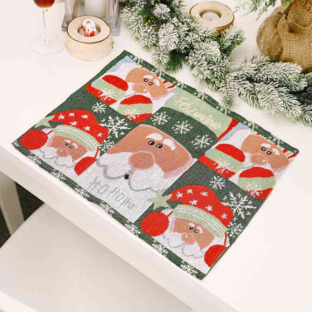 Blue Zone Planet | Assorted 2-Piece Christmas Placemats BLUE ZONE PLANET