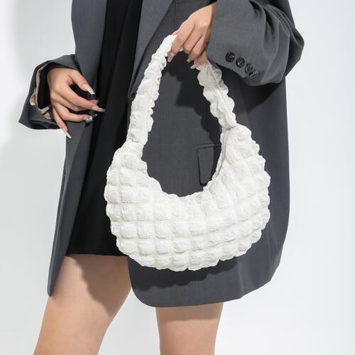 Small Texture Handbag BLUE ZONE PLANET