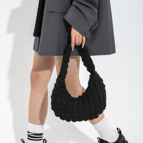Small Texture Handbag BLUE ZONE PLANET