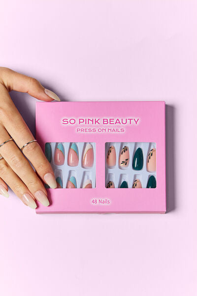 SO PINK BEAUTY Press On Nails 2 Packs Trendsi