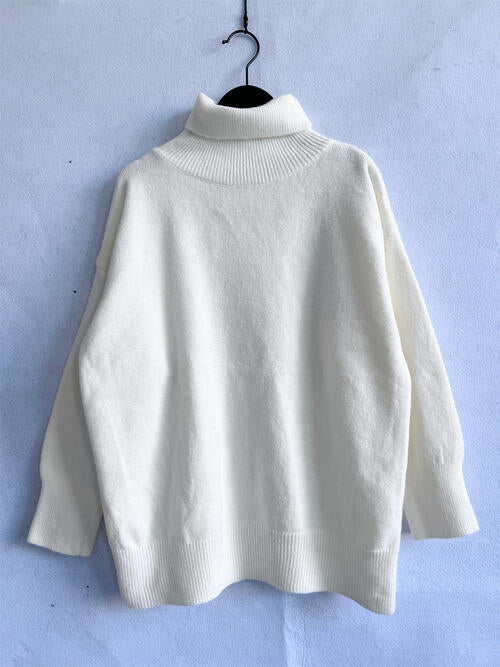 Blue Zone Planet | Turtleneck Long Sleeve Sweater BLUE ZONE PLANET