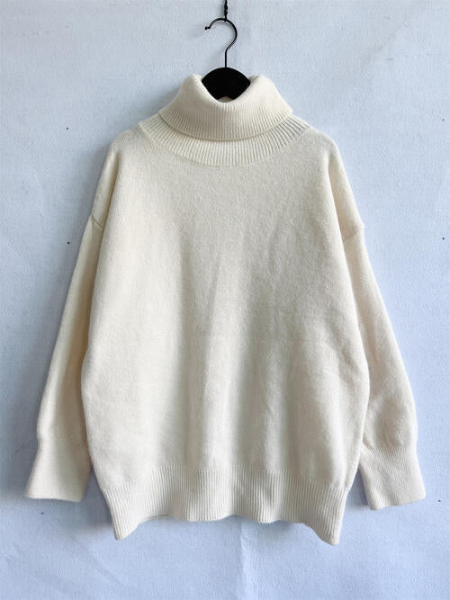 Blue Zone Planet | Turtleneck Long Sleeve Sweater BLUE ZONE PLANET