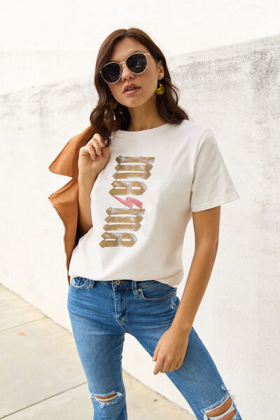 Blue Zone Planet | Simply Love Full Size MAMA Short Sleeve T-Shirt BLUE ZONE PLANET
