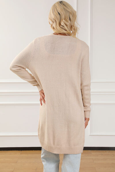 Blue Zone Planet | Pocketed Long Sleeve Cardigan BLUE ZONE PLANET