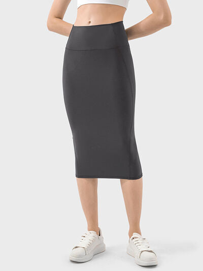 Blue Zone Planet | Slit Wrap Active Skirt BLUE ZONE PLANET