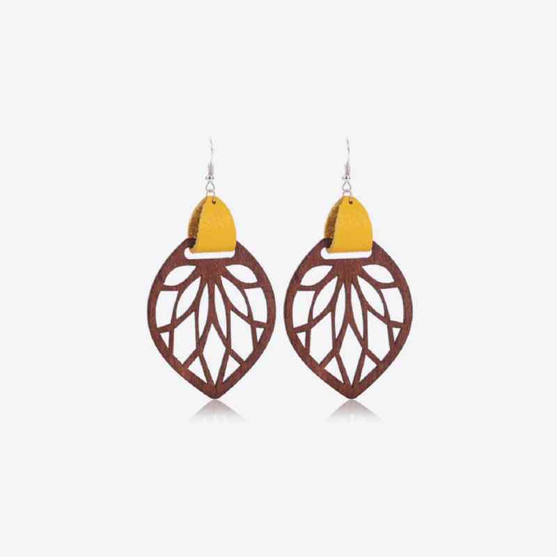 Leaf Drop Earrings BLUE ZONE PLANET
