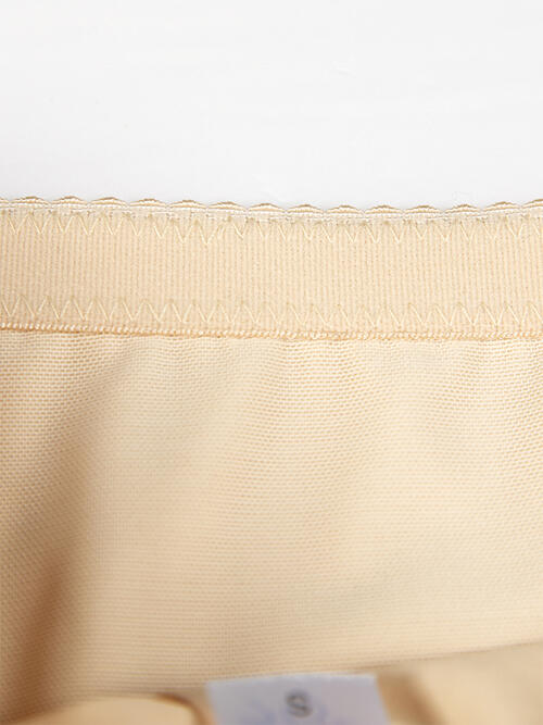 Full Size Lace Detail Shaping Shorts BLUE ZONE PLANET