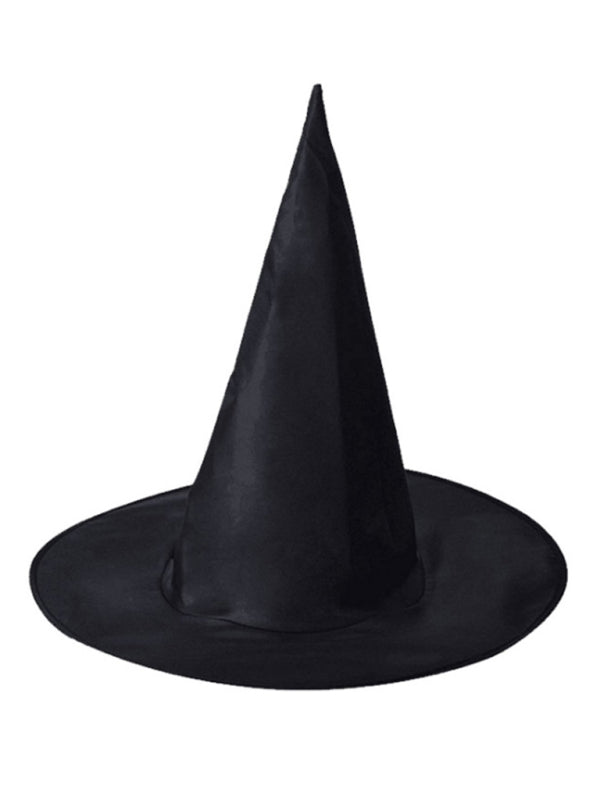 Blue Zone Planet | Halloween Hat Witch Party Black Pointed Hat kakaclo