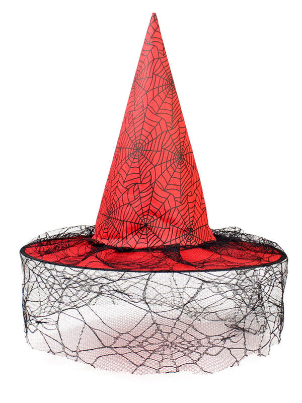 Blue Zone Planet | Halloween Hat Witch Party Black Pointed Hat kakaclo