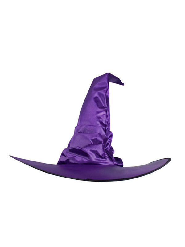Blue Zone Planet | Halloween Hat Witch Party Black Pointed Hat kakaclo