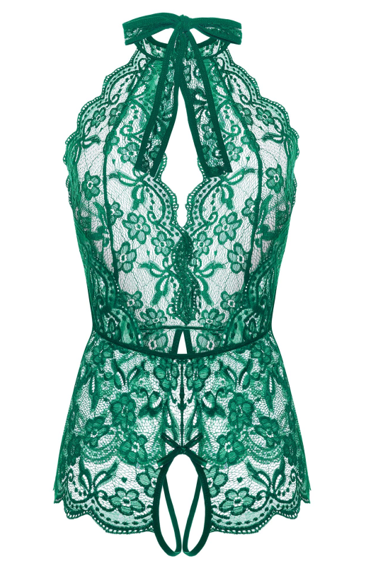 Blue Zone Planet | Ladies Babydoll Lace Nightgown BLUE ZONE PLANET