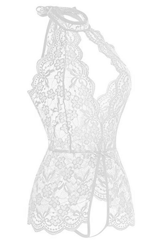 Blue Zone Planet | Ladies Babydoll Lace Nightgown BLUE ZONE PLANET