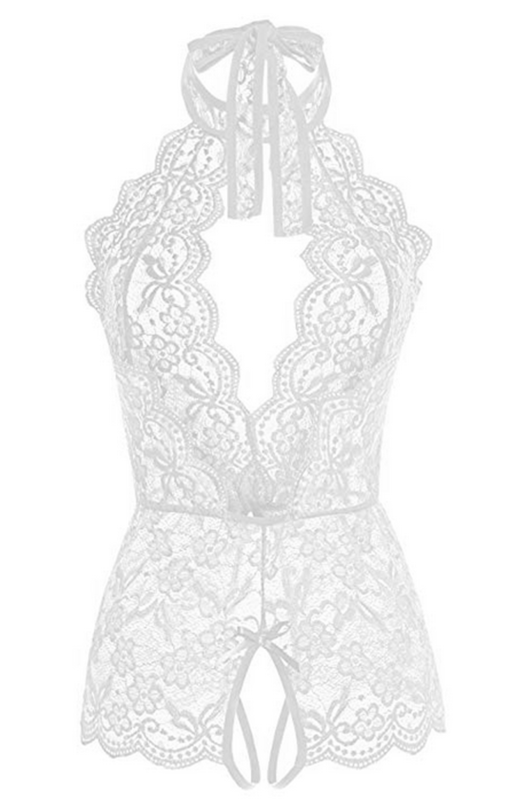 Blue Zone Planet | Ladies Babydoll Lace Nightgown BLUE ZONE PLANET
