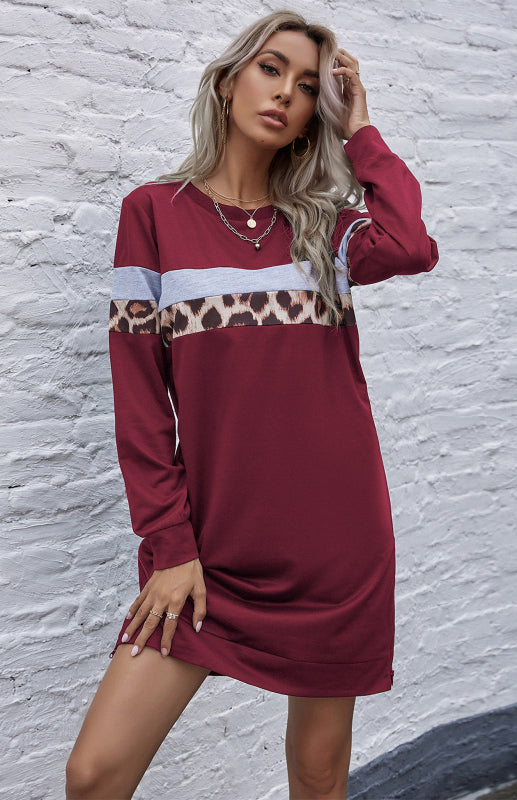 Blue Zone Planet | Women's Fashion Trend Casual Sweater Dress kakaclo