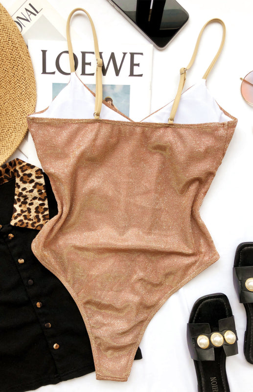 Blue Zone Planet | Flash Bikini Sexy One-Piece Swimsuit kakaclo