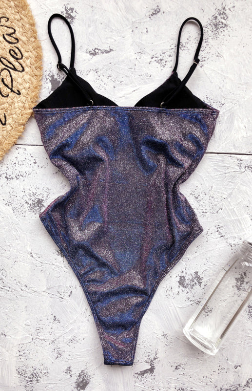 Blue Zone Planet | Flash Bikini Sexy One-Piece Swimsuit kakaclo