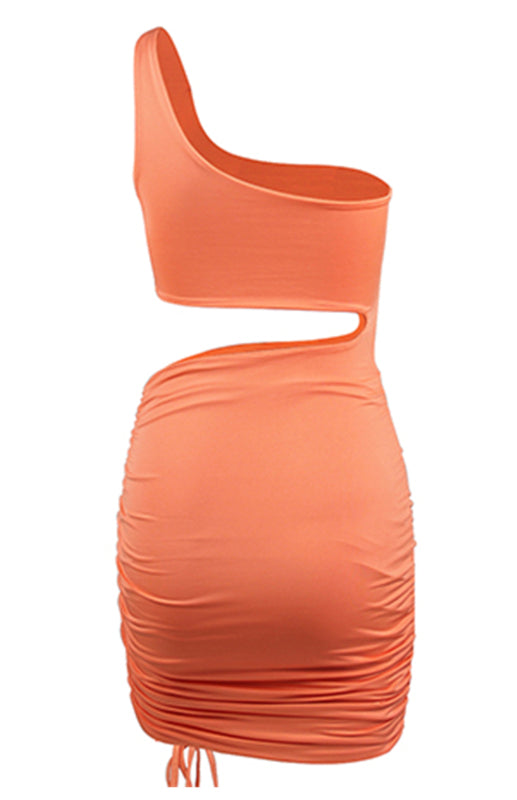 Ladies' Lace-Up Hollow Out Hip Dress BLUE ZONE PLANET