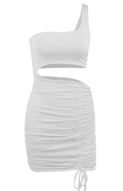 Ladies' Lace-Up Hollow Out Hip Dress BLUE ZONE PLANET