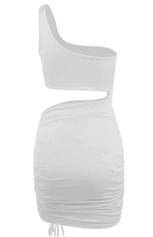Ladies' Lace-Up Hollow Out Hip Dress BLUE ZONE PLANET