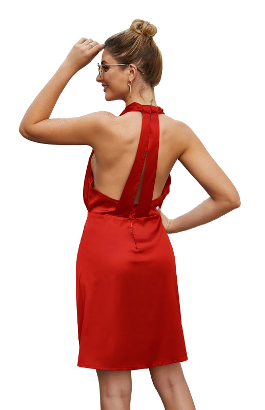 Spring Dress Backless Dress BLUE ZONE PLANET