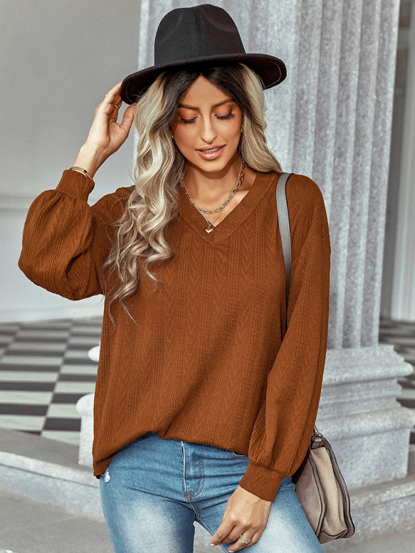 Blue Zone Planet | jacquard sweater top BLUE ZONE PLANET