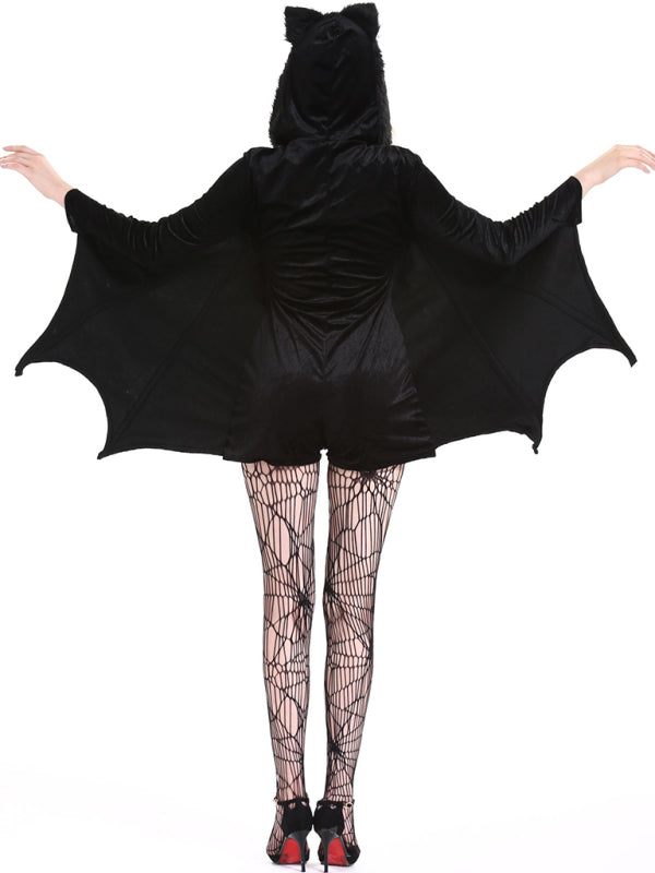 Blue Zone Planet |  women's Plus Size Halloween Bat Costume kakaclo