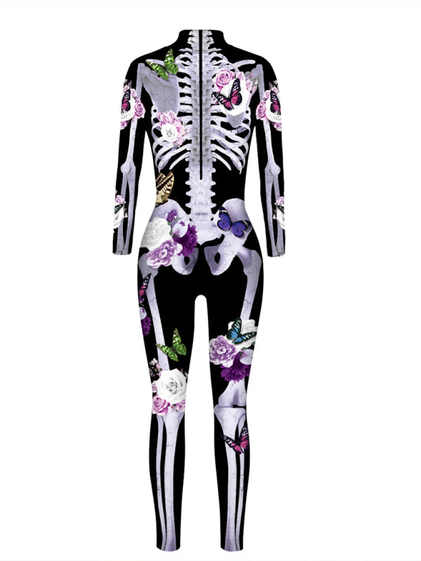 Blue Zone Planet |  Women's 3D Digital Printed Halloween Costume Costume Jumpsuit kakaclo