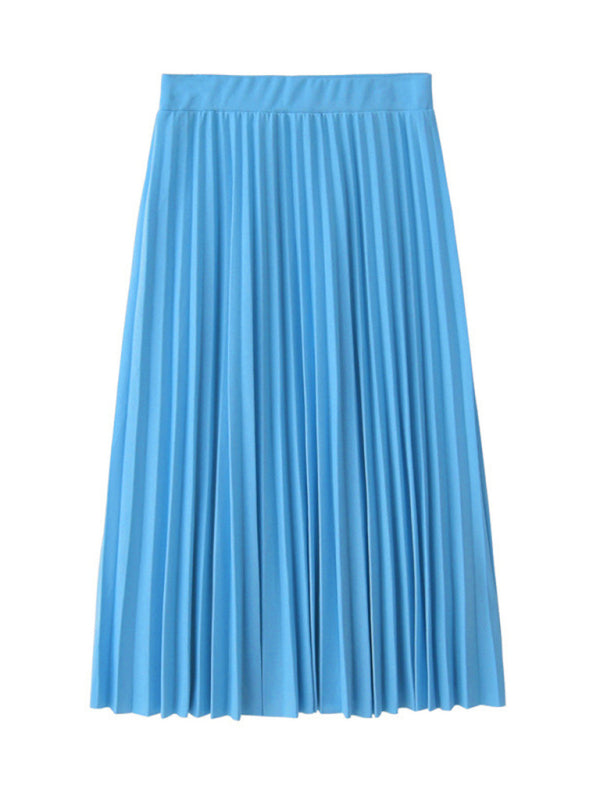 Women's A-Line Skirt Mid Length Skirt kakaclo