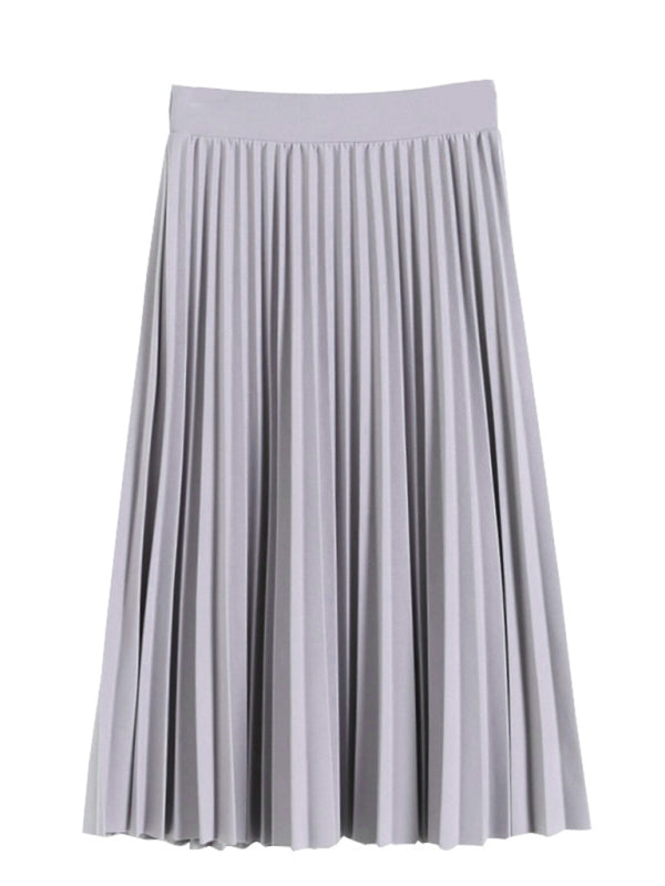 Women's A-Line Skirt Mid Length Skirt kakaclo