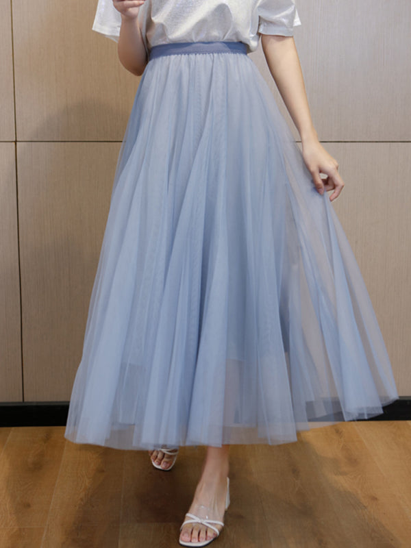 Women's A-Line Skirt Mid Length Skirt kakaclo