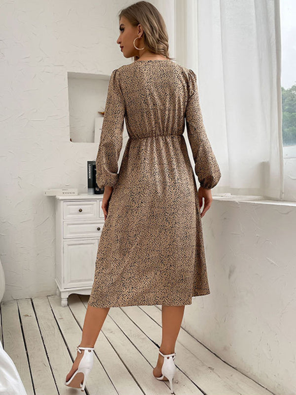 Avery's Chic Long-Sleeve Versatile Midi Dress BLUE ZONE PLANET