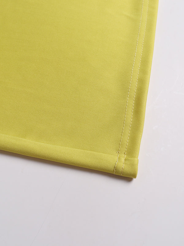 Blue Zone Planet |  Women's Solid color turtleneck open back long sleeve jumpsuit kakaclo