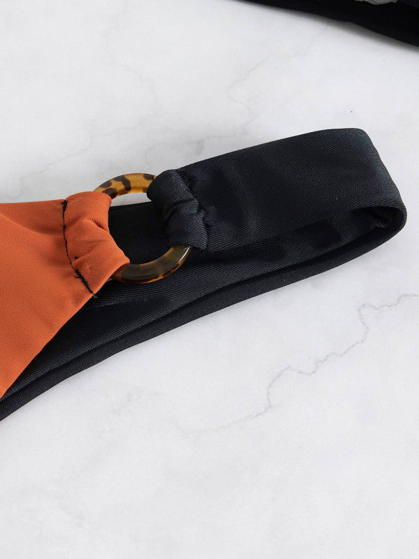 Blue Zone Planet |  Women's sexy color matching bikini set kakaclo