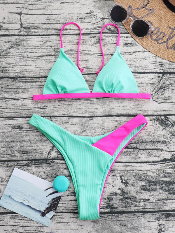 Chloe's Color Splash Bikini Set Blue Zone Planet