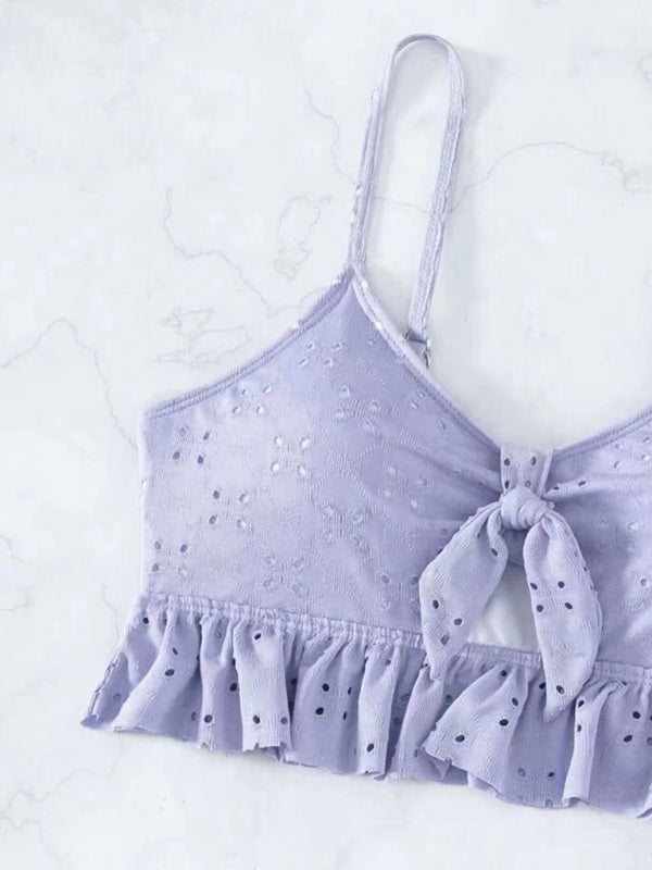 Blue Zone Planet |  two piece swimsuit package hip skirt three piece swimsuit flash BLUE ZONE PLANET