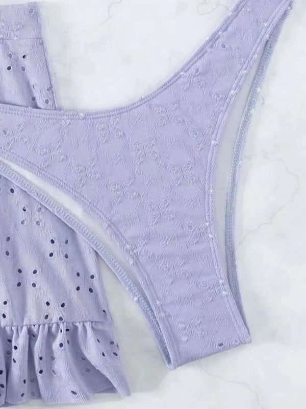 Blue Zone Planet |  two piece swimsuit package hip skirt three piece swimsuit flash BLUE ZONE PLANET