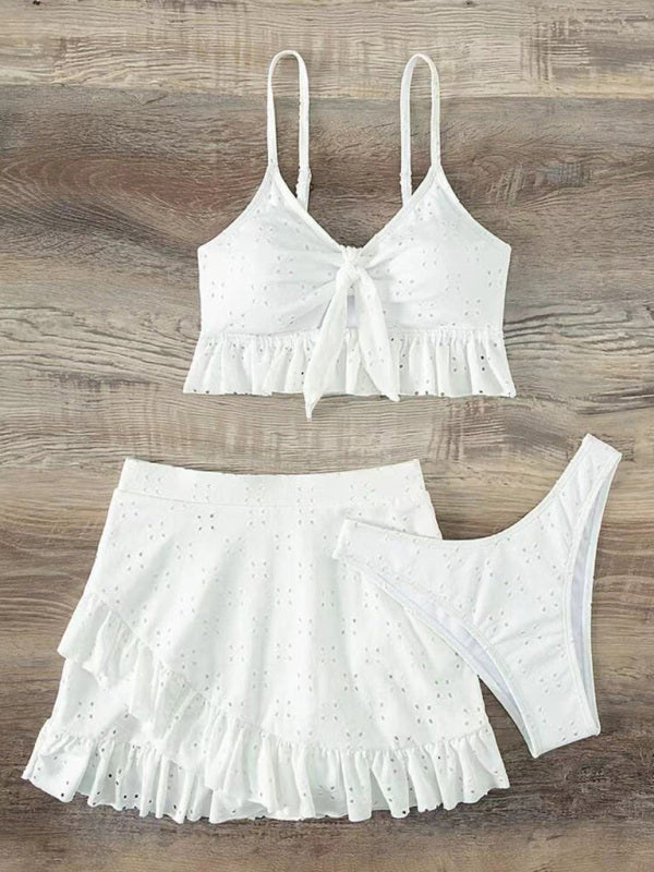 Blue Zone Planet |  two piece swimsuit package hip skirt three piece swimsuit flash BLUE ZONE PLANET