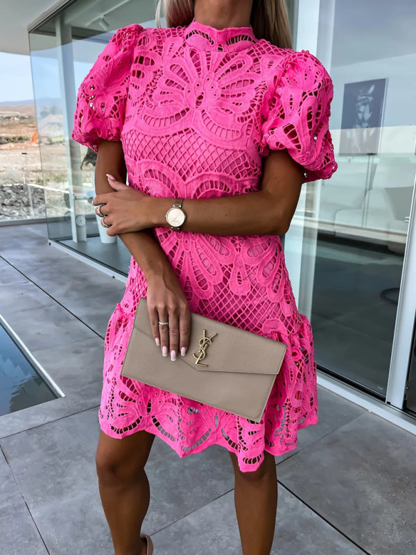 Blue Zone Planet | Lace Panel Shift Dress BLUE ZONE PLANET