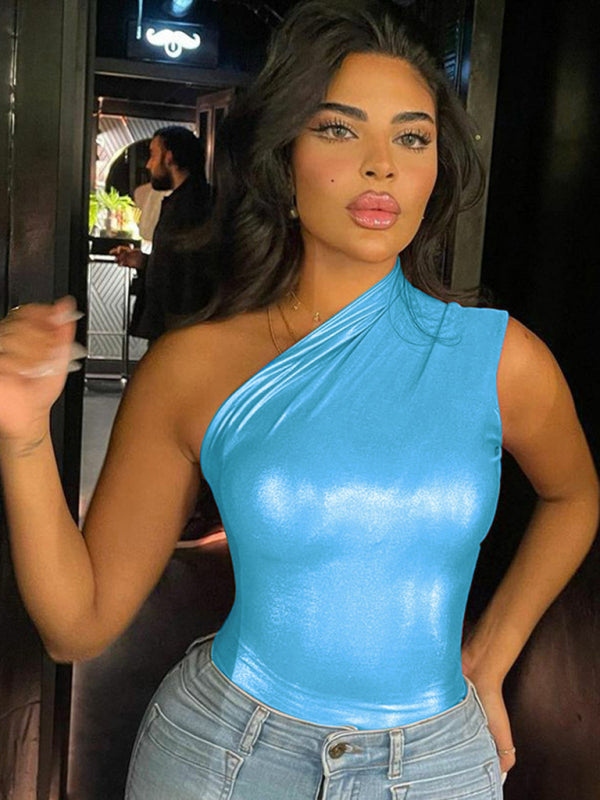 Blue Zone Planet |  slim sleeveless all-match jumpsuit for women BLUE ZONE PLANET