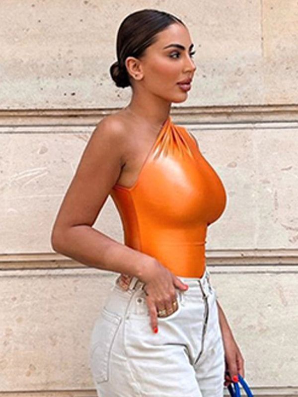 Blue Zone Planet |  slim sleeveless all-match jumpsuit for women BLUE ZONE PLANET